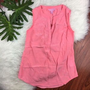 Moving sale! Lilly Pulitzer Sleeveless Silk Top